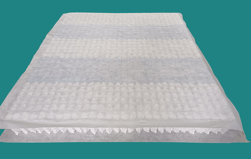 5 zone blue&white pocket spring